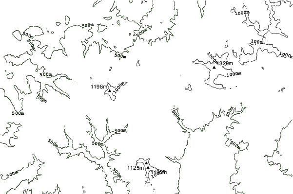 Cicmany neighbourhood contours