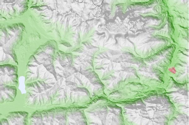 Dienten neighbourhood basemap