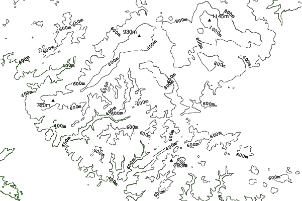 St Andreasberg-Sonnenberg neighbourhood contours