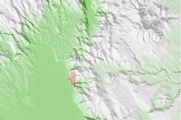 Warner Canyon neighbourhood basemap