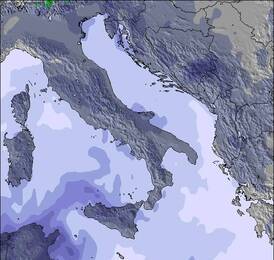 Mapa de Nieve de Italy (3 Días)