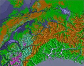 Mapa de Nieve de Switzerland (3 Días)