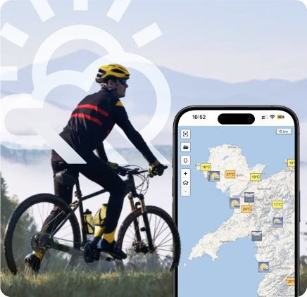 Weather Forecast app interface