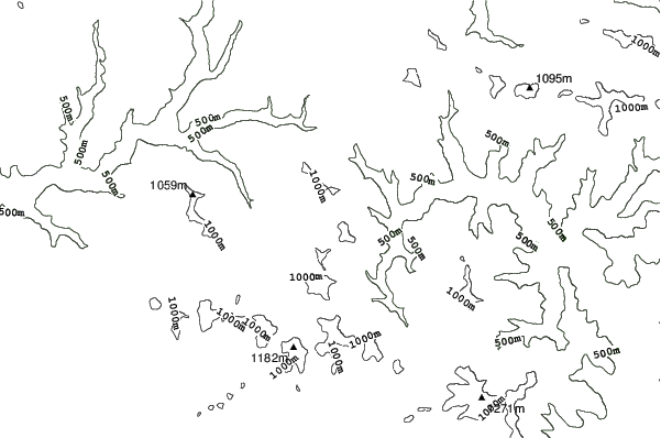 Belleayre neighbourhood contours