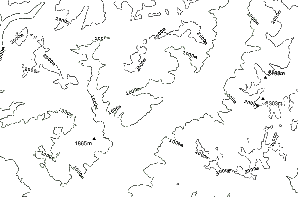 Borno neighbourhood contours