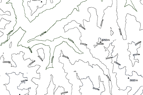 Bruson neighbourhood contours