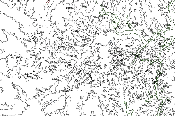 Clear Fork neighbourhood contours