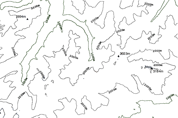 Elm neighbourhood contours