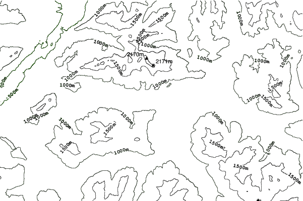 Going neighbourhood contours