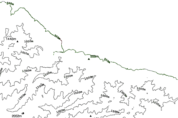 Gora Sobolinaya neighbourhood contours