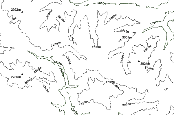 Isola 2000 neighbourhood contours