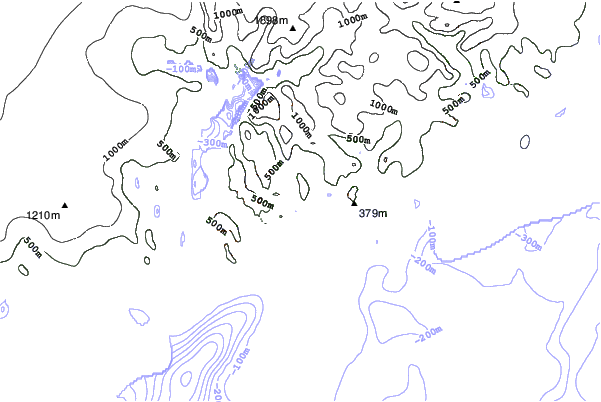Kungmiut neighbourhood contours