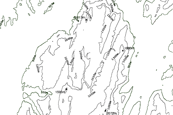 Méaudre neighbourhood contours
