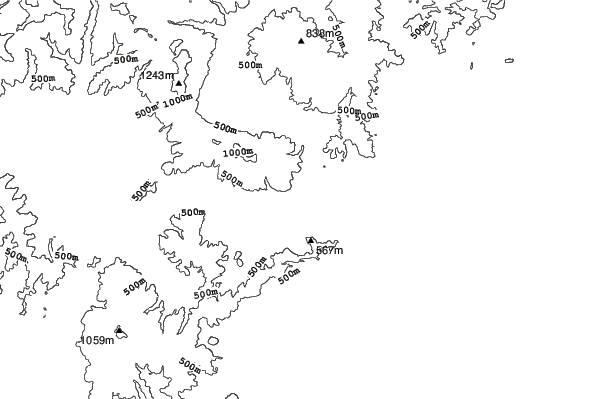Naruko neighbourhood contours