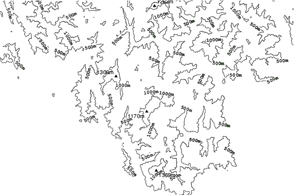 Okuibuki neighbourhood contours