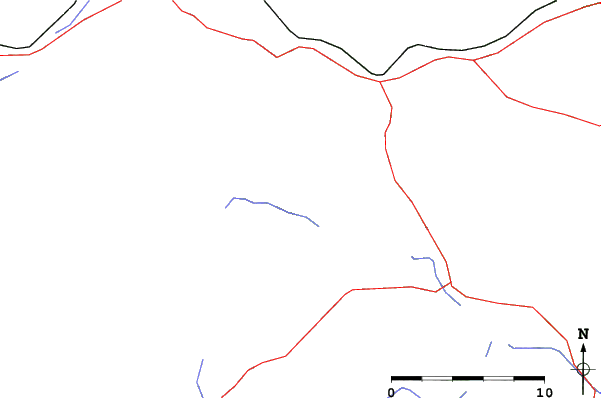 Roads and rivers close to Radcliffe