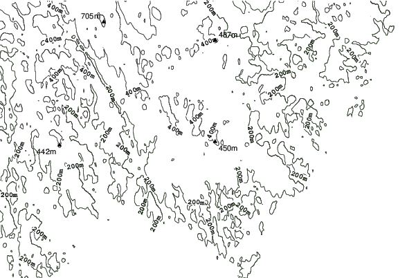 Säfsen neighbourhood contours