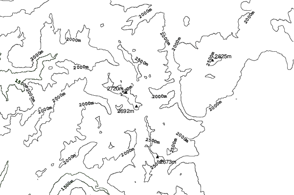 Squaw Valley neighbourhood contours