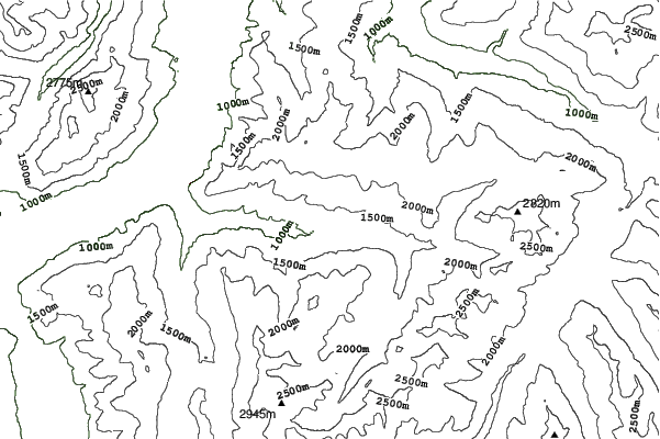 St. Peter - Pagig neighbourhood contours