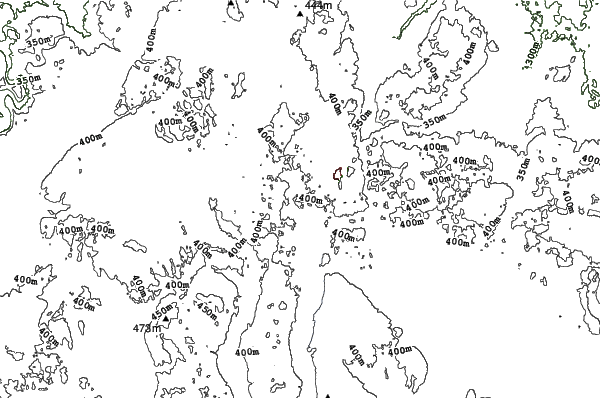 Treetops neighbourhood contours