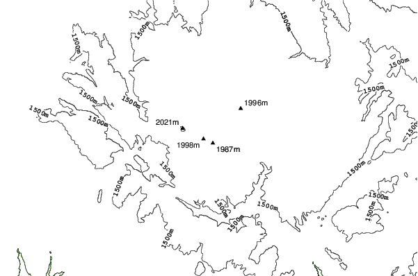 Valdelinares neighbourhood contours