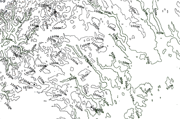 Valdres neighbourhood contours