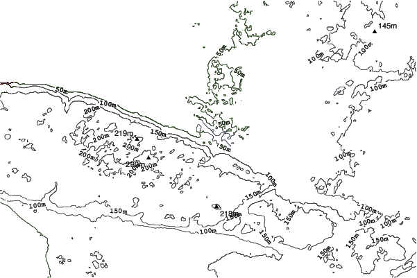 Vallåsen neighbourhood contours