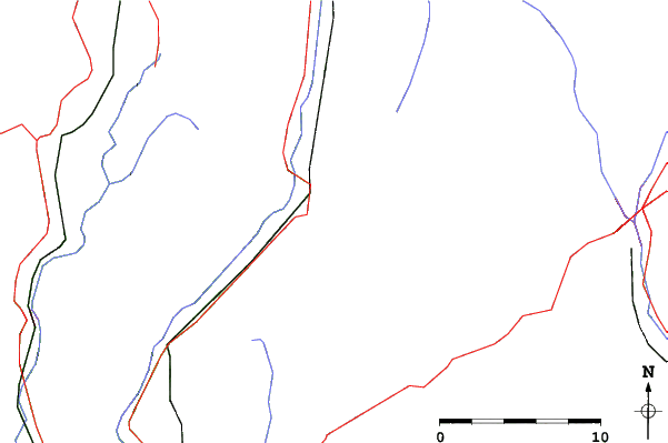 Roads and rivers close to Woodbury Ski Area